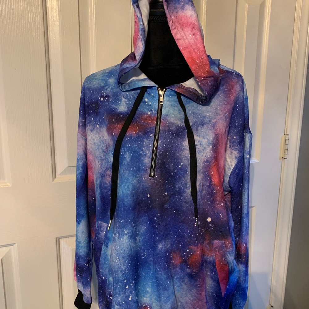 VOTEPRETTY Women's Long Sleeve Pullover Hoodie Sweatshirt with Pockets